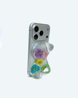 Ishi Handmade MagSafe in Clear Flower