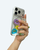 Ishi Handmade MagSafe in Clear Flower