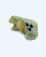 ishi phone case standing on its side on a white background