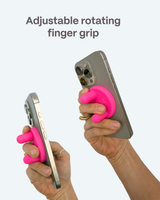 Pokito Magsafe Grip & Stand in Neon Pink