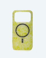 Flat MagSafe Phone Case in Recycled Chartreuse