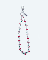 Micro Cherry š Chain Wristlet in Stainless Steel
