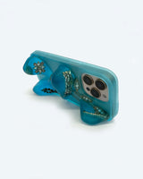 Ishi Phone Case in Blue Jewlz
