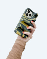 Nami Phone Case in Cappuccino Swirl