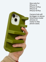 Geta iPhone Case in Deep Sage