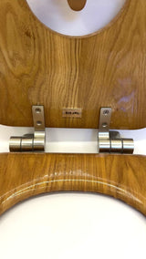 Ear & Time Wooden Toilet Seat for Elongated Toilet