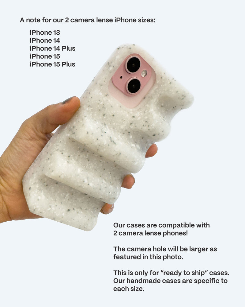 Nami iPhone Case in Speckled Stone