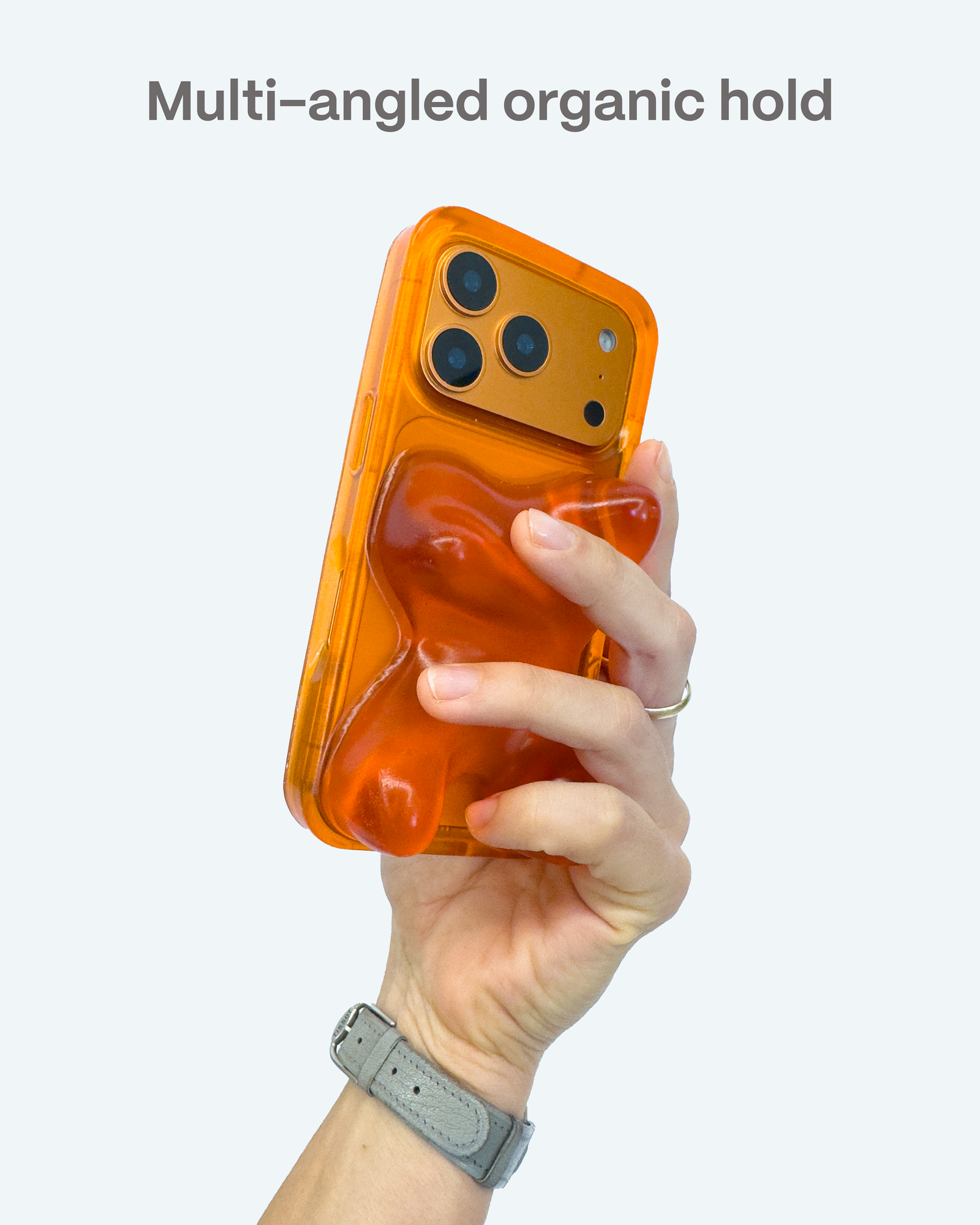 Ishi Handmade Phone Case in Cosmic Tangerine – BAILEY HIKAWA