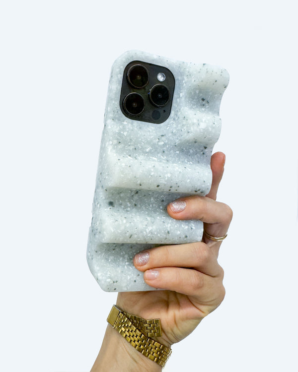 Nami iPhone Case in Speckled Stone