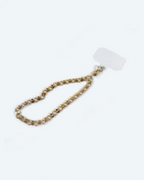 Micro Chain Wristlet in Stainless Steel Gold