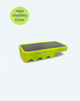 Yellow solar panel on a white background with 'High Visibility Color' label.