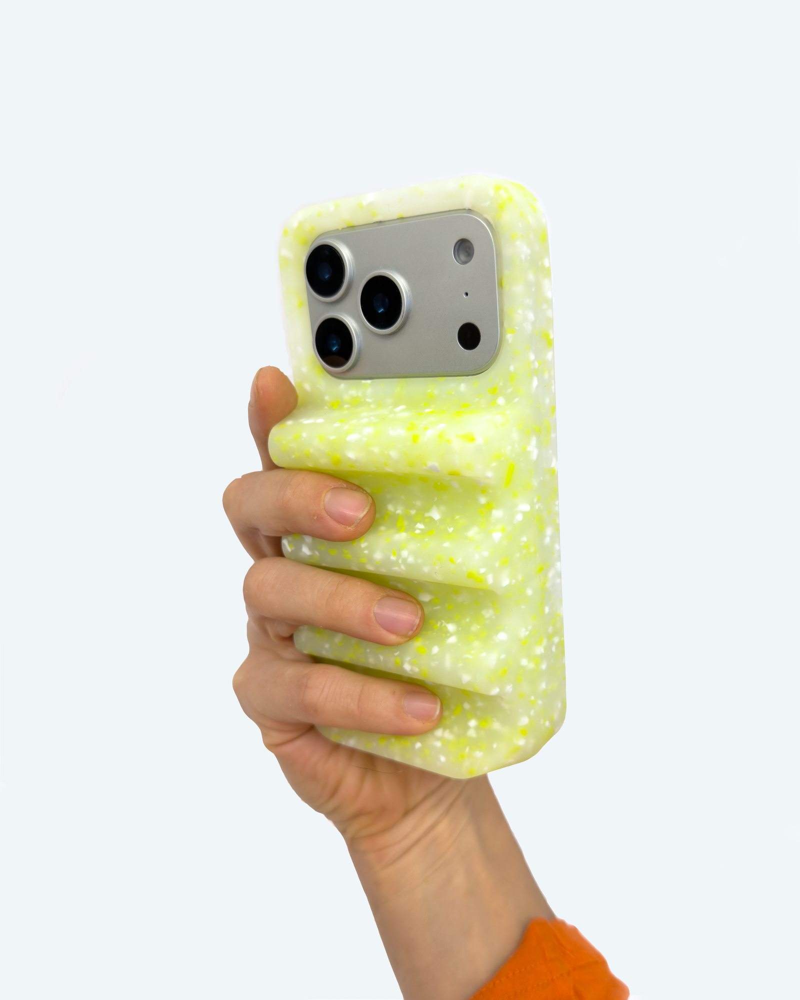 Nami Phone Case in Recycled Chartreuse – BAILEY HIKAWA