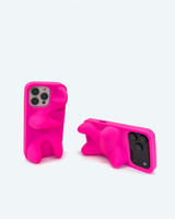 Ishi Phone Case in Neon Pink