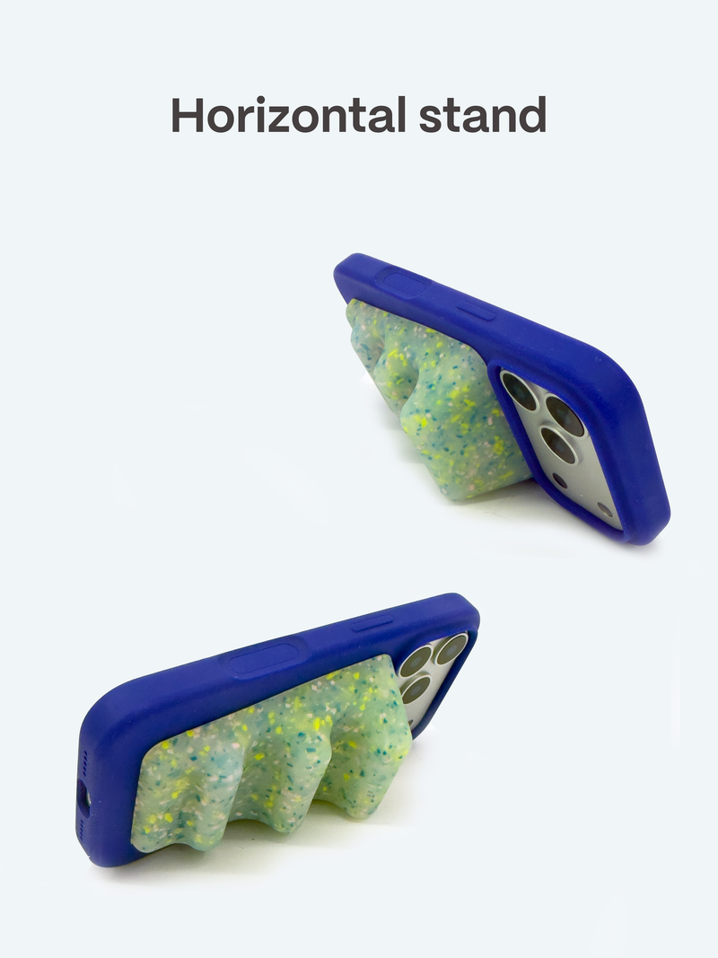 Tsunami Magsafe Grip & Stand in Recycled Carpet Foam – BAILEY HIKAWA