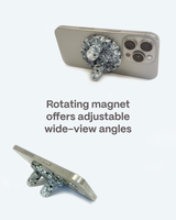 Pokito Magsafe Grip & Stand in Recycled Crater