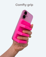 Geta MagSafe Grip & Stand in Neon Pink
