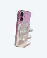 Geta Handmade MagSafe Grip & Stand in Glass Slipper