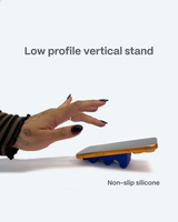 Tsunami Magsafe Grip & Stand in Cobalt Blue