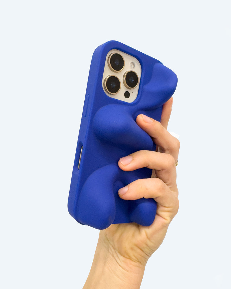 Ishi Phone Case in Cobalt Blue