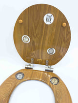 Time is Relative Toilet Seat in Round