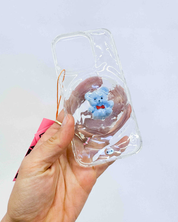 EXPERIMENT: iPhone 15 Pro: Blue Vintage Teddy Bear