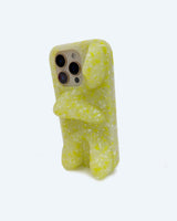 Ishi Phone Case in Speckled Chartreuse