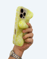 Ishi Phone Case in Speckled Chartreuse
