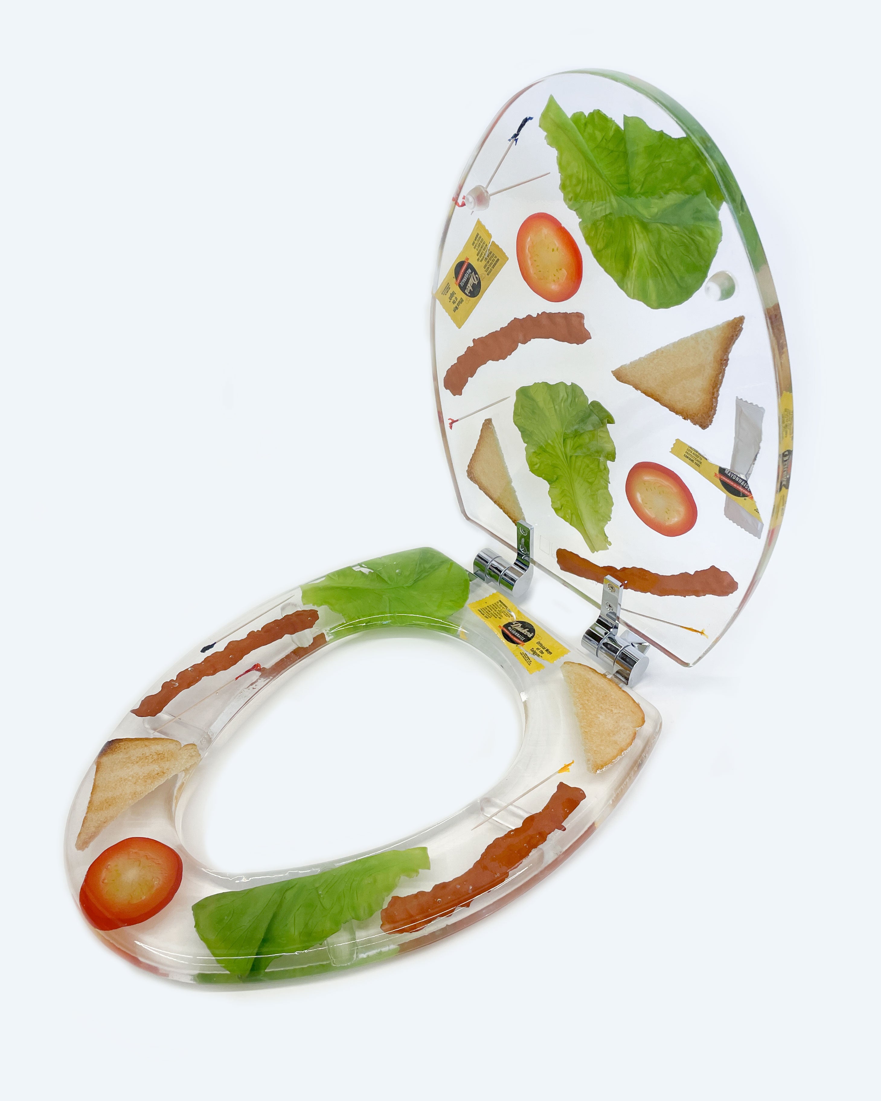 Custom BLT Toilet Seat for Middlechild, Philadelphia.