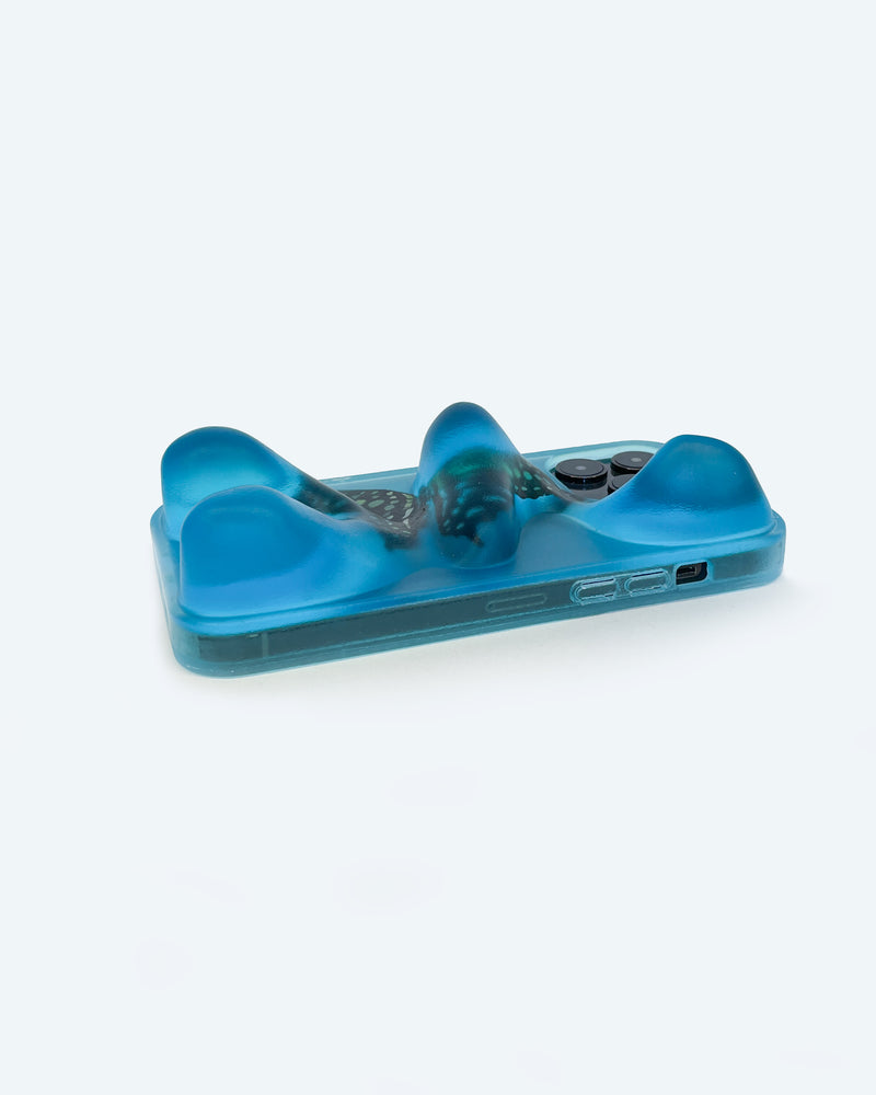 Ishi Phone Case in Blue Butterfly