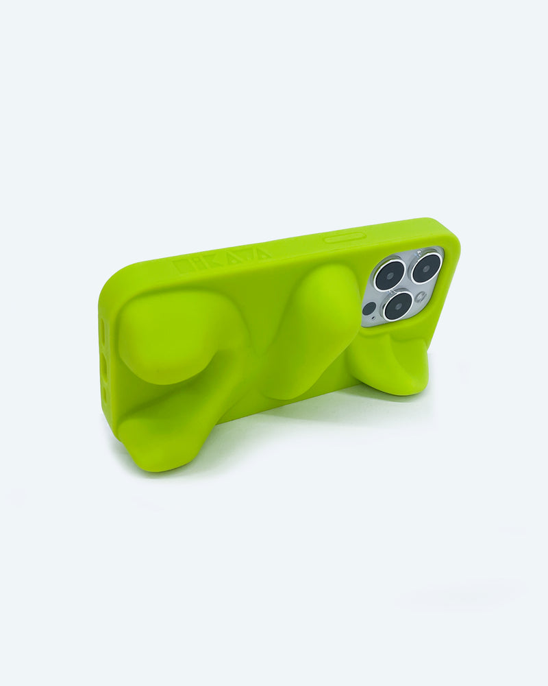 Ishi Phone Case in Chartreuse