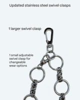 The Chain Crossbody with Pearls