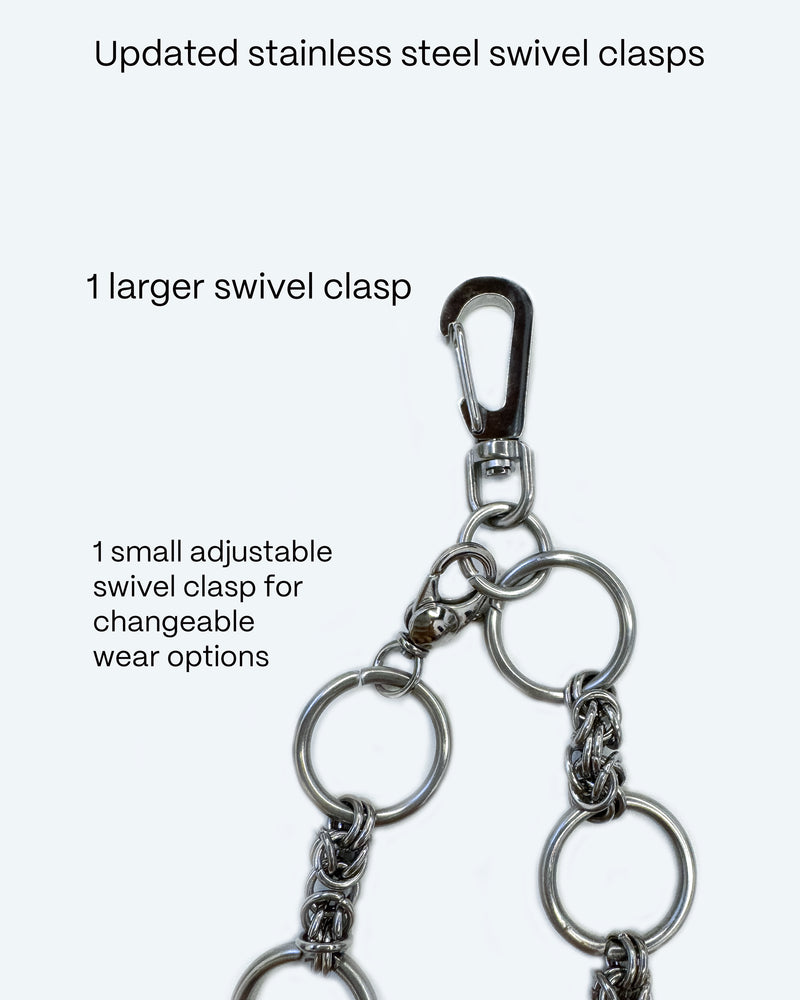 The Chain Crossbody with Pearls
