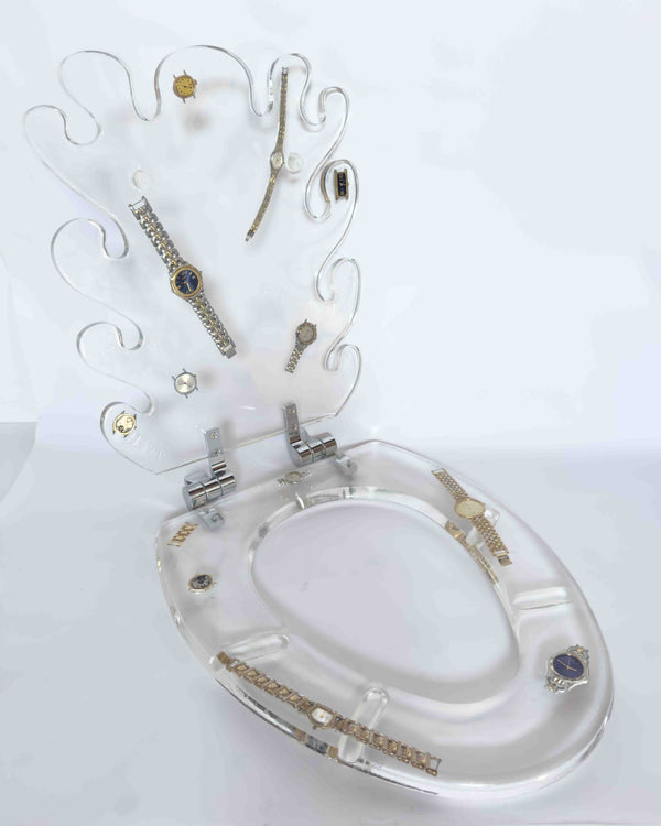 Minimal Liminal Time Toilet Seat
