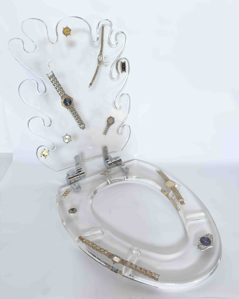 Minimal Liminal Time Toilet Seat