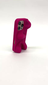 Ishi Phone Case in Fuchsia