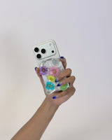 Ishi Handmade MagSafe in Clear Flower