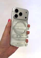 Geta Handmade MagSafe Grip & Stand in Glass Slipper