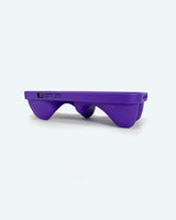 Purple organic shaped 3d ergonomic phone case and phone stand