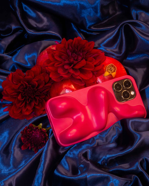 Ishi Phone Case in Raspberry