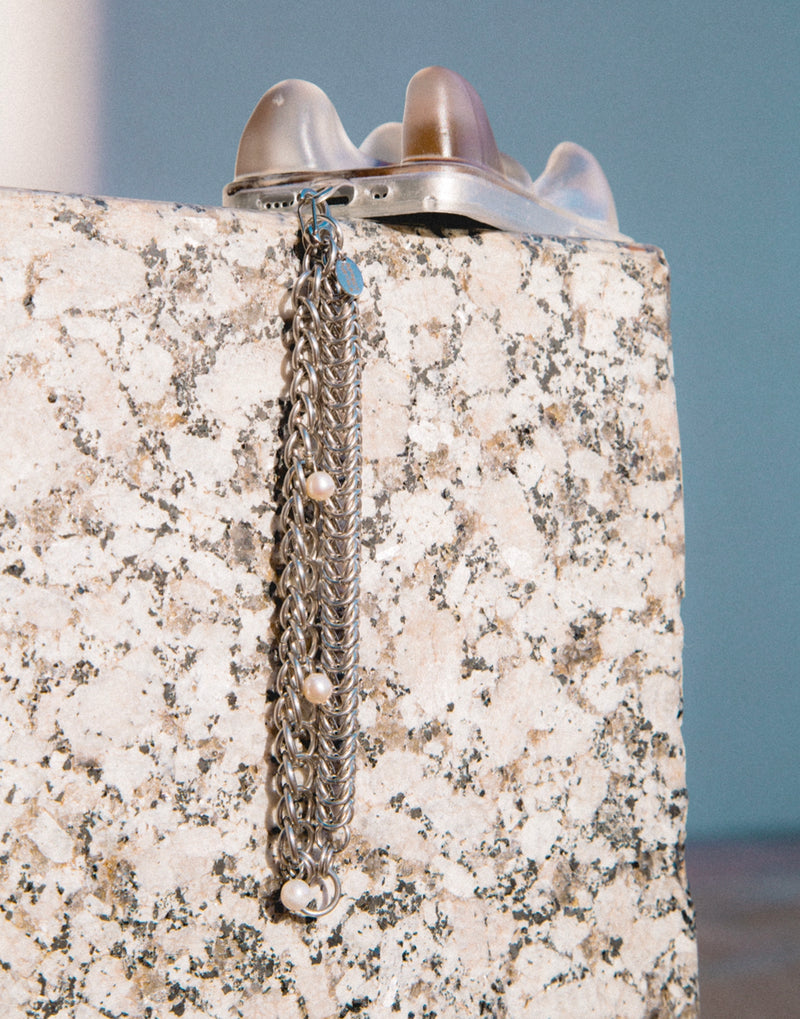 The Wristlet with Pearls by Affect Metals X Hikawa