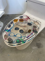 handmade eye glasses elongated toilet seat