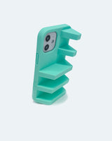 Mint 3d ergonomic phone case and phone stand